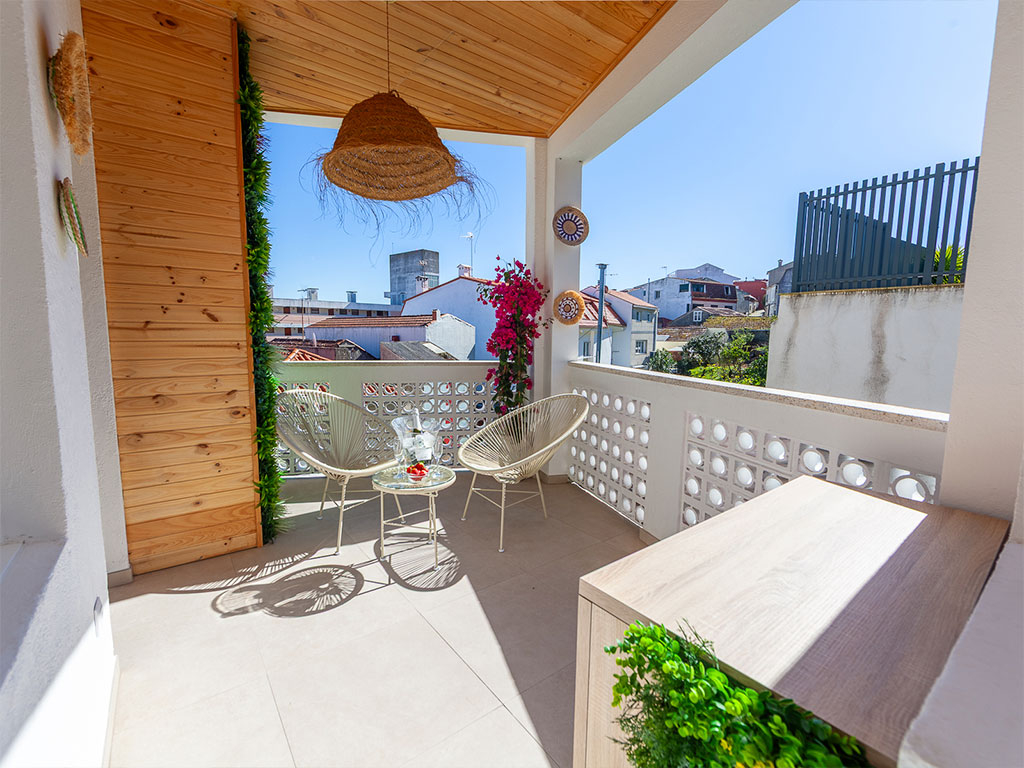 terraza del apartamento de 2 dormitorios