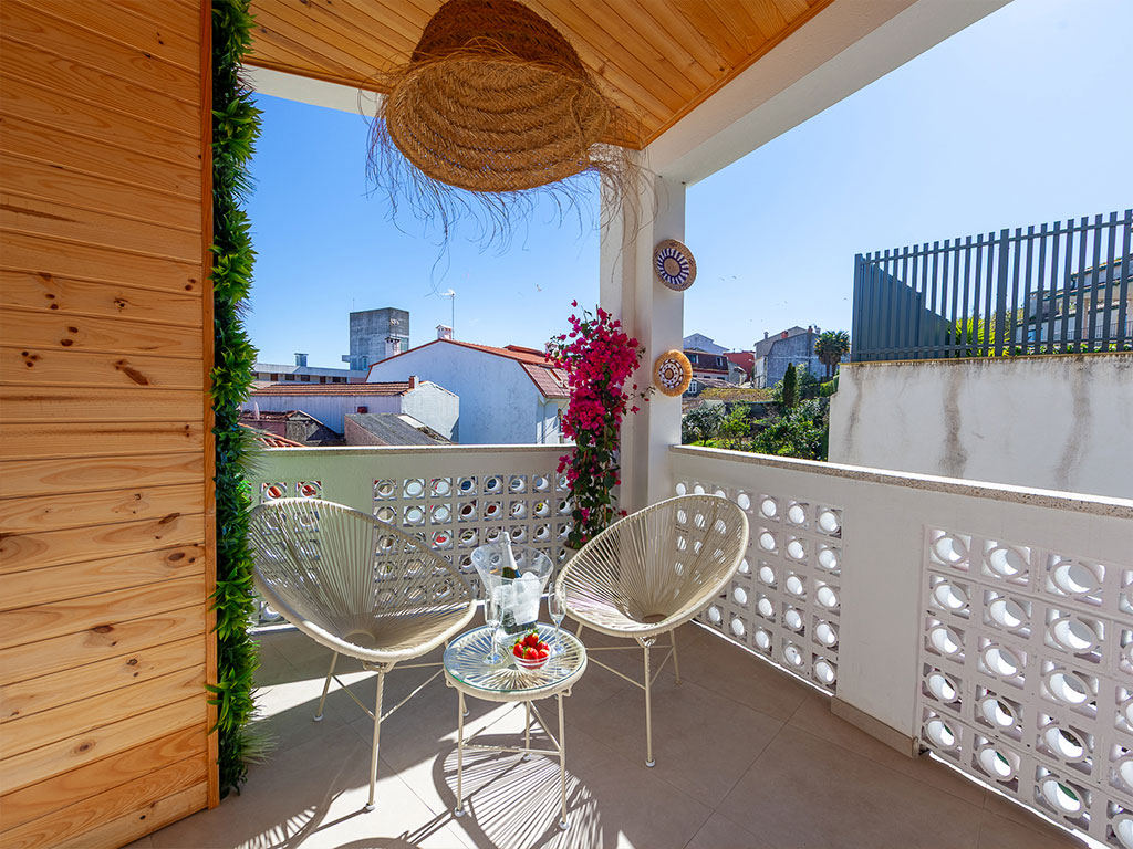terraza del apartamento de 2 dormitorios