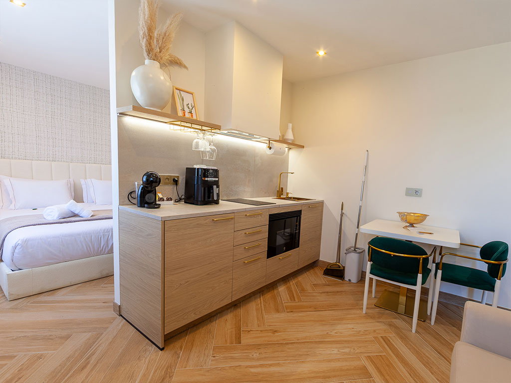 Cocina/Comedor del apartamento de 1 dormitorio