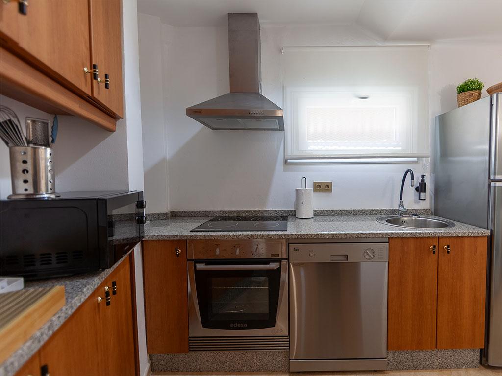 Cocina del apartamento de 3 dormitorios