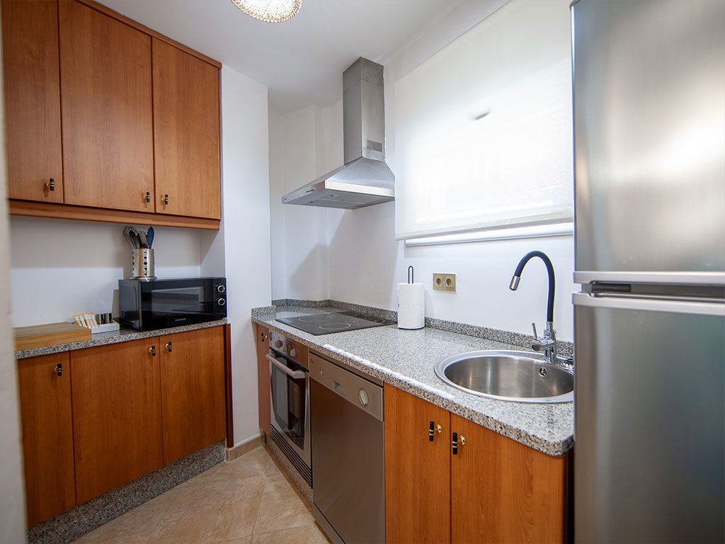 Cocina del apartamento de 3 dormitorios
