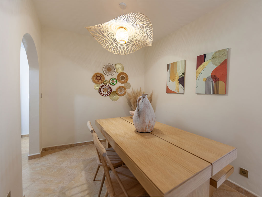Comedor del apartamento de 3 dormitorios